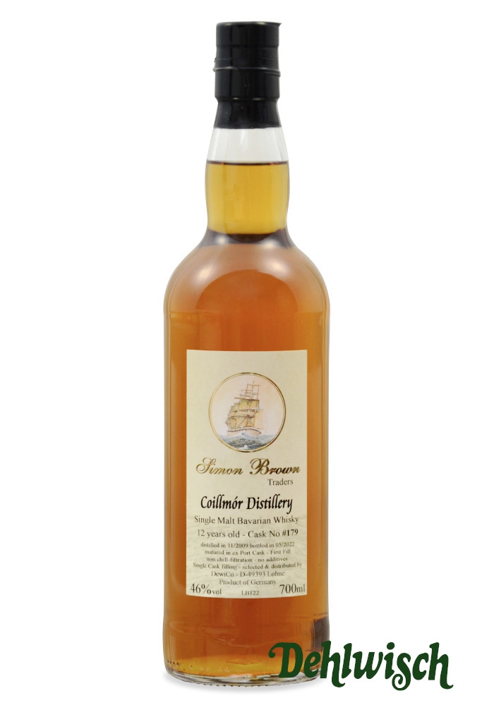 SB Coillmór Malt Whisky Port #179 12yrs 46% 0,70l