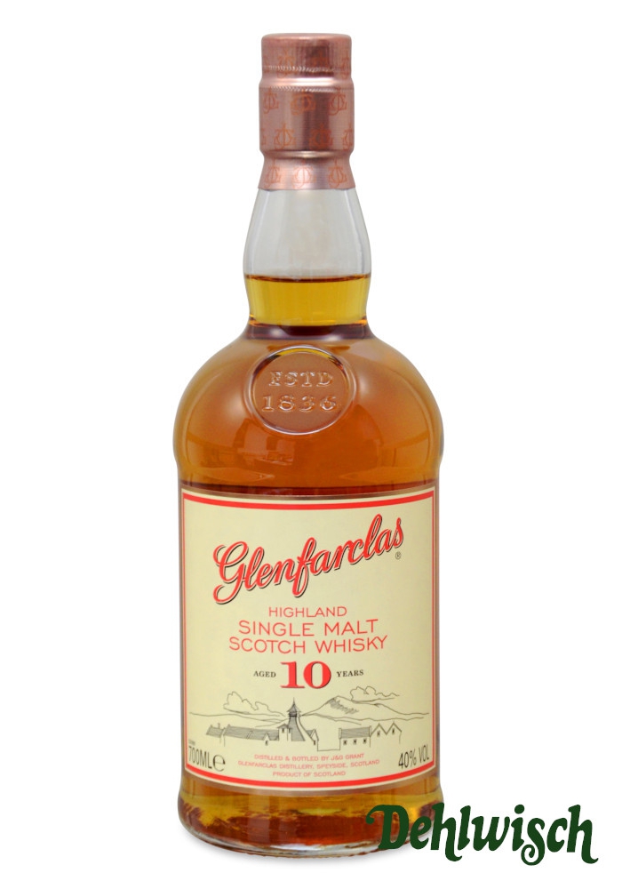 Glenfarclas Highland Malt Whisky 10yrs 40% 0,70l