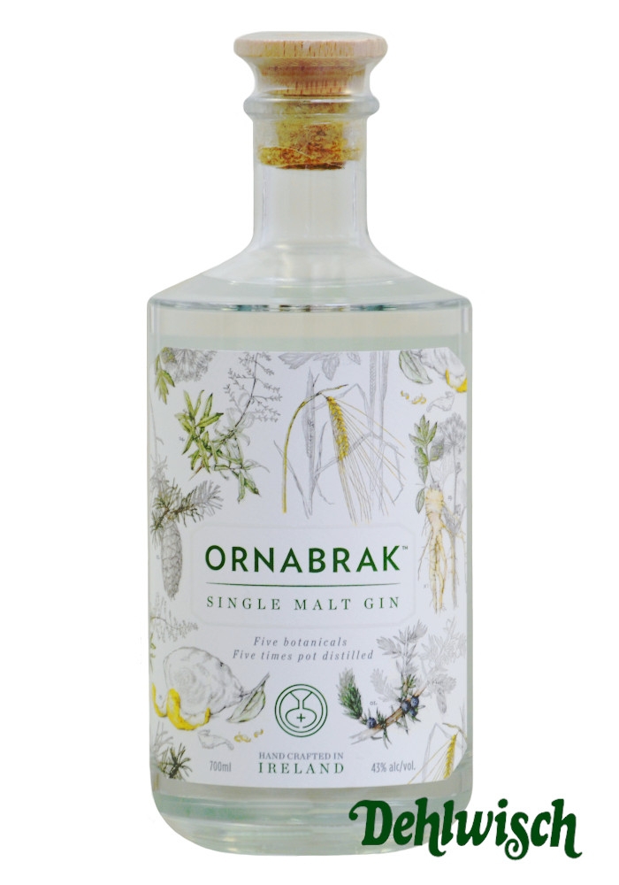 Ornabrak Single Malt Gin 43% 0,70l