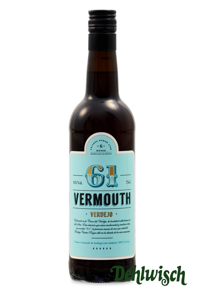 Vermouth 61 Spanien Verdejo 15% 0,75l