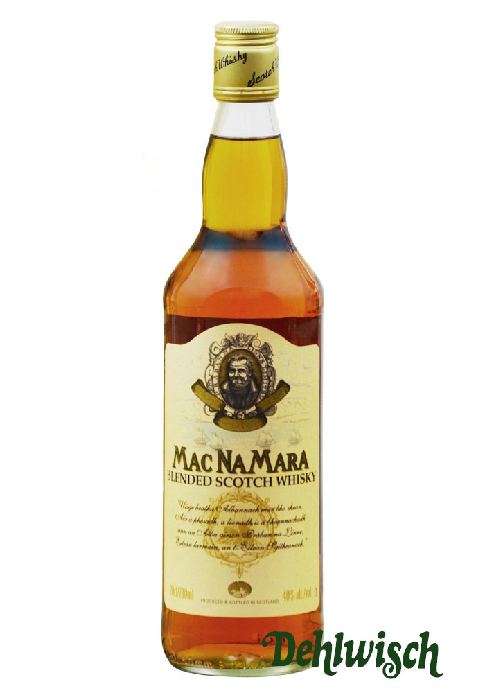 Mac NaMara Blended Scotch Whisky 40% 0,70l