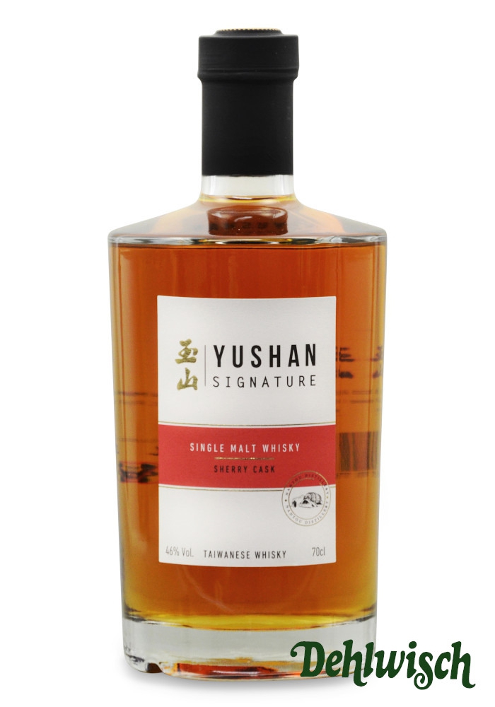 Nantou Yushan Taiwan Whisky Sherry Cask 46% 0,70l