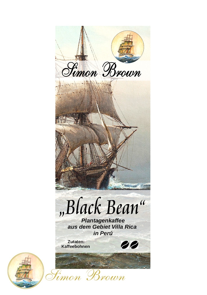 Simon Brown Coffee "Black Bean" lose