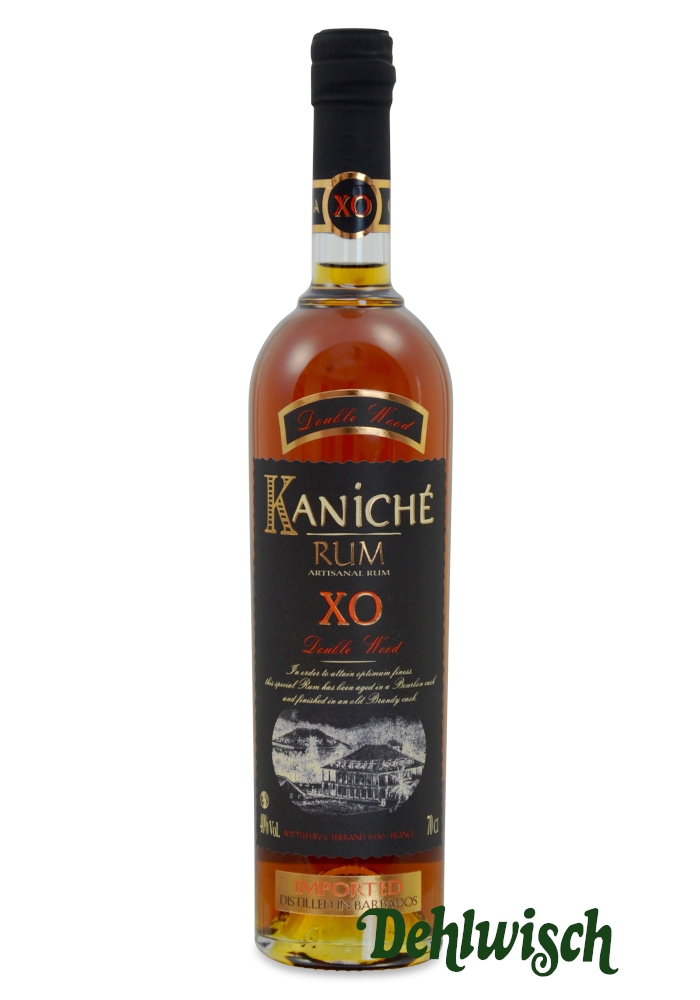 Kaniché XO Double Wood Rum Barbados 40% 0,70l