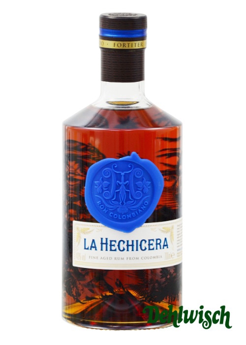 La Hechicera Rum from Colombia 40% 0,70l