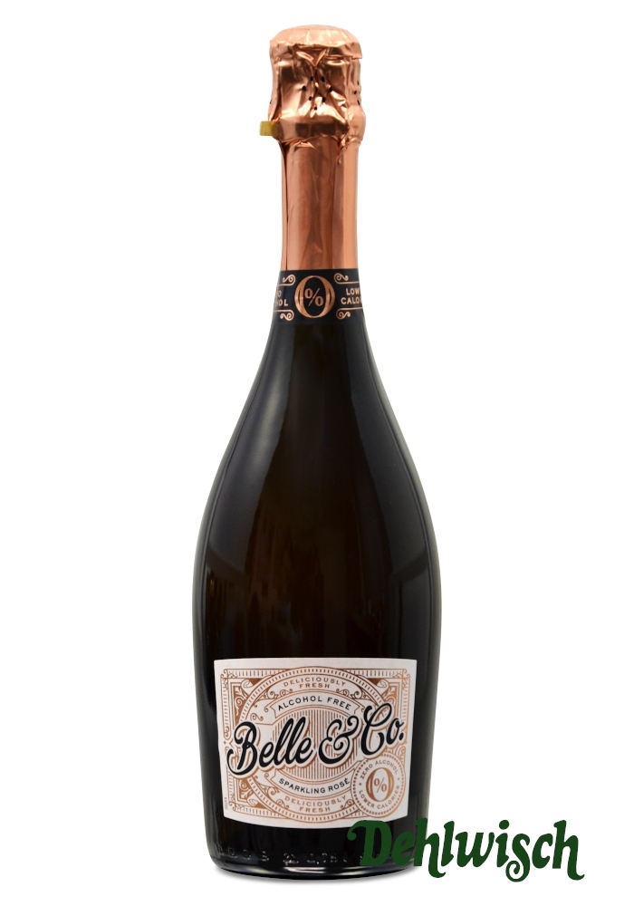 Belle & Co. Sparkling Rosé alkohol free 0,75l