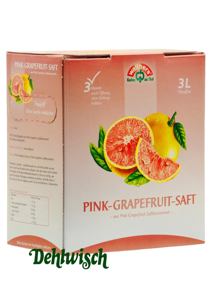 Walther's Grapefruit PINK Saft 3,00l