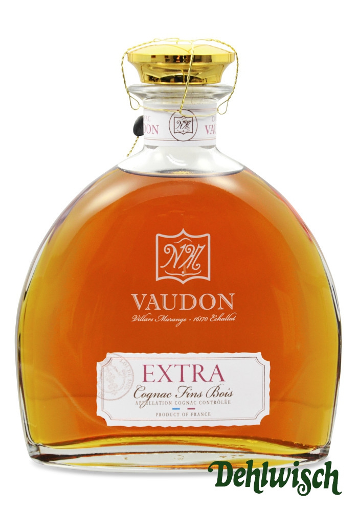 Vaudon Cognac EXTRA Carafe 44% 0,70l