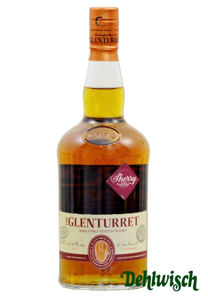 Glenturret Malt Whisky Sherry Cask 43% 0,70l