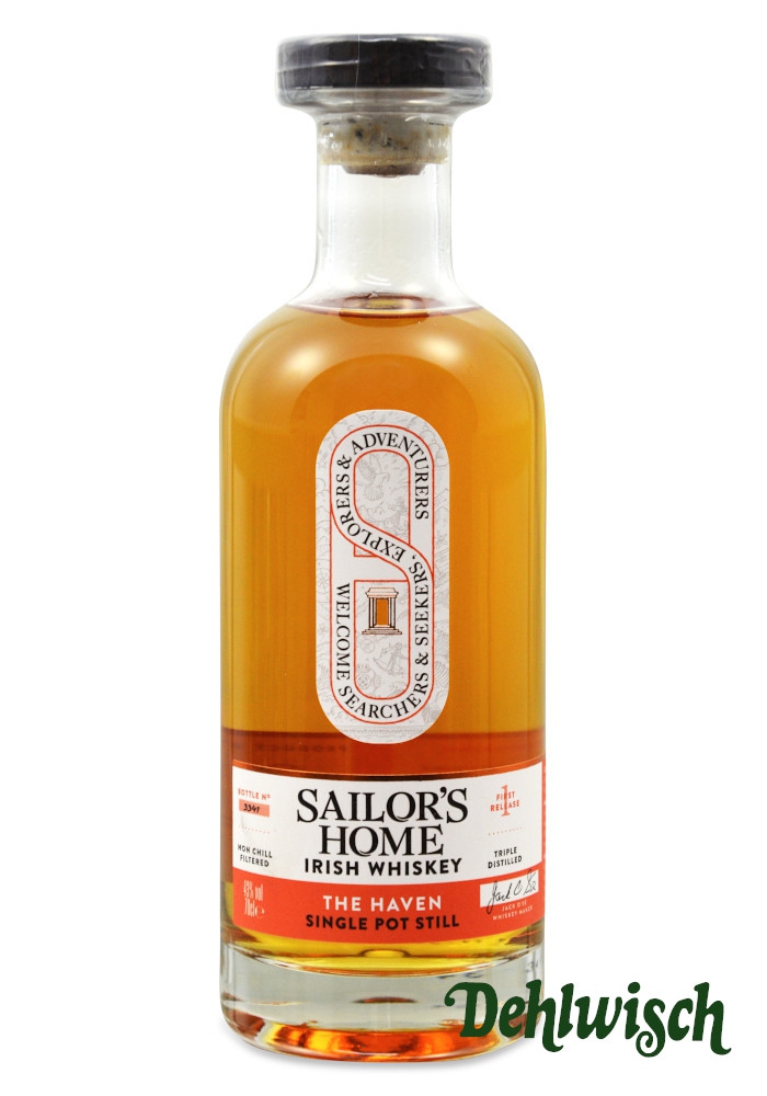 Sailors Home The Haven Irish Whiskey 43% 0,70l