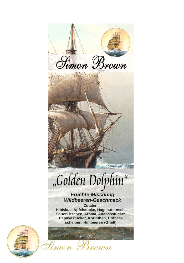 Simon Brown Tea Golden Dolphin