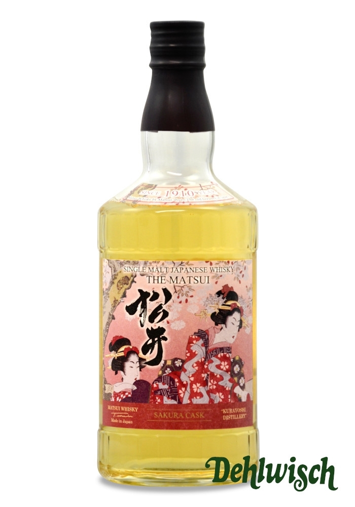 Matsui Sakura Cask Whisky Japan 48% 0,70l