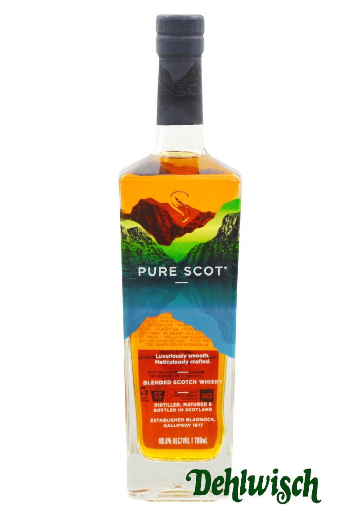 Bladnoch PURE SCOT Blended Scotch Whisky 40% 0,70l