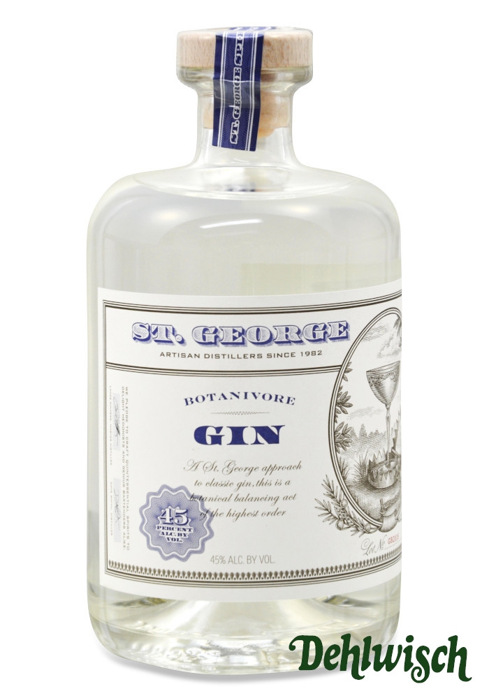 George St. Botanivore Gin 45% 0,70l