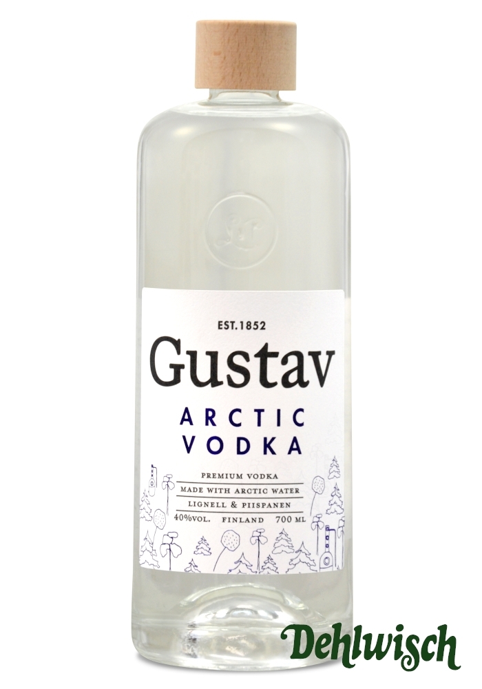 Gustav Arctic Vodka Finnland 40% 0,70l