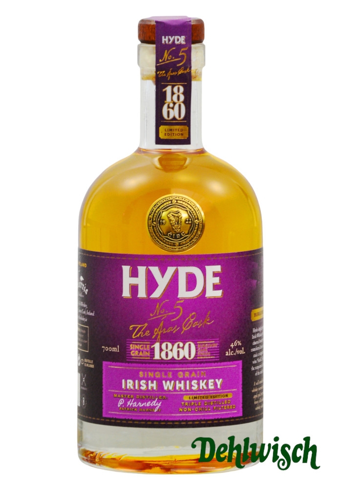 Hyde No. 5 Irish Single Grain Whiskey 46% 0,70l